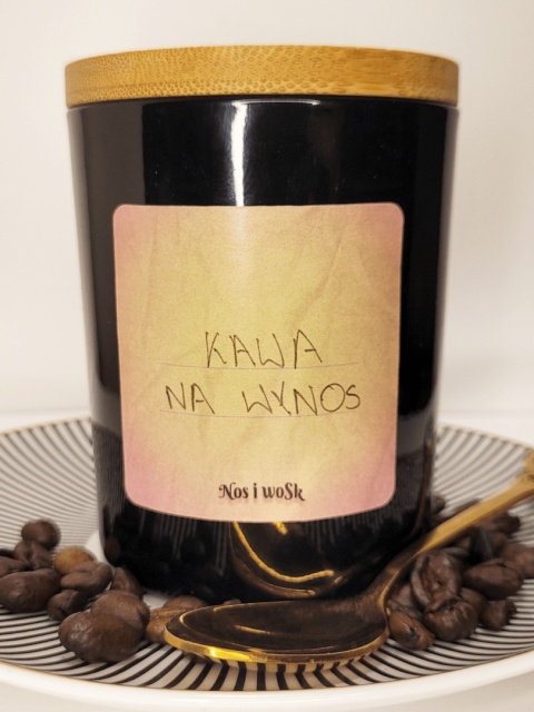 Kawa na Wynos - szkło czarne
