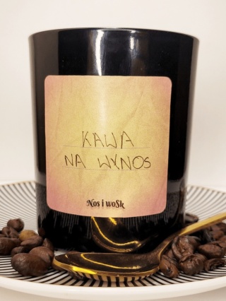 Kawa na Wynos - szkło czarne
