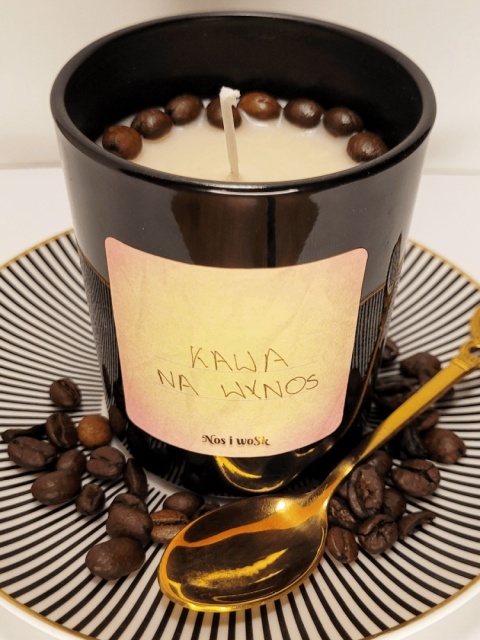 Kawa na Wynos - szkło czarne