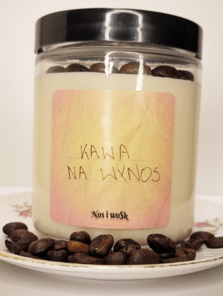 Kawa na Wysnos - szkło przezroczyste