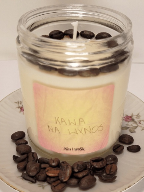 Kawa na Wysnos - szkło przezroczyste