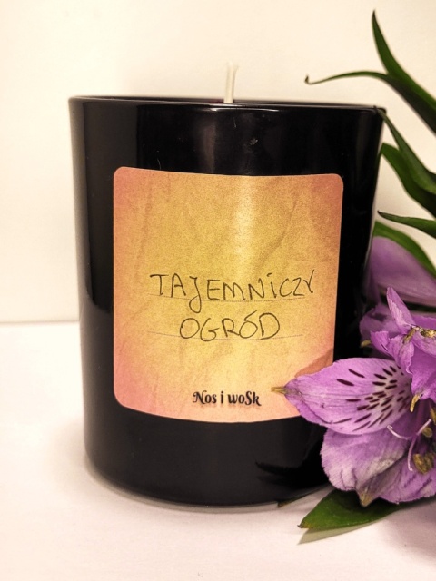 Tajemniczy Ogród - szkło czarne