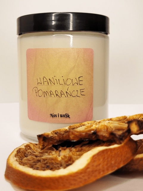 Waniliowe Pomarańcze - szkło przezroczyste