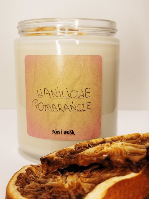 Waniliowe Pomarańcze - szkło przezroczyste