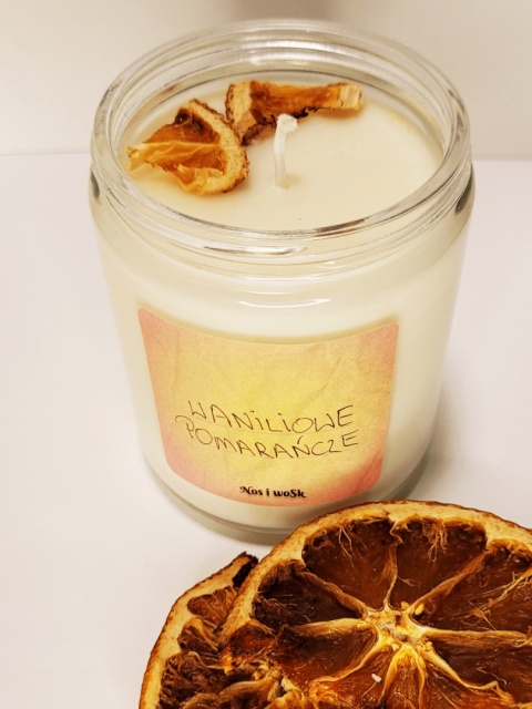 Waniliowe Pomarańcze - szkło przezroczyste