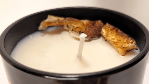 Waniliowe pomarańcze - szkło czarne